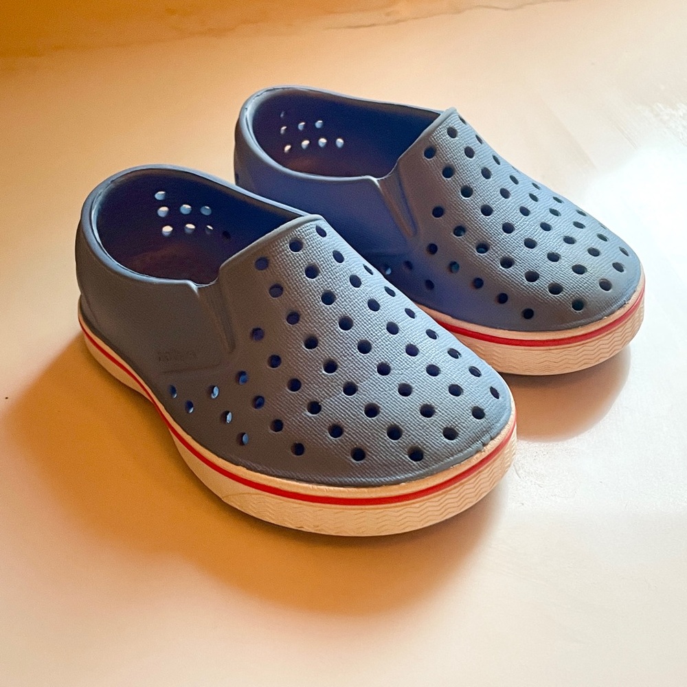 Native “Special Release” Light Blue Slip-On Shoes
